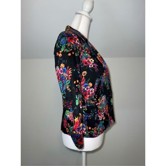 Laundry by Shelli Segal Floral Blazer Suit Jacket Women’s 10 - Picture 2 of 9